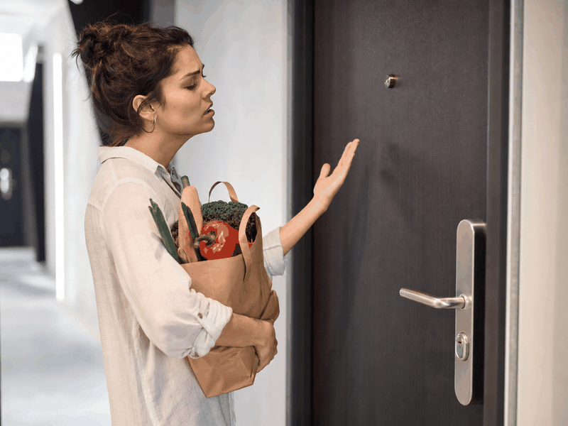Porte claquée : les erreurs à éviter